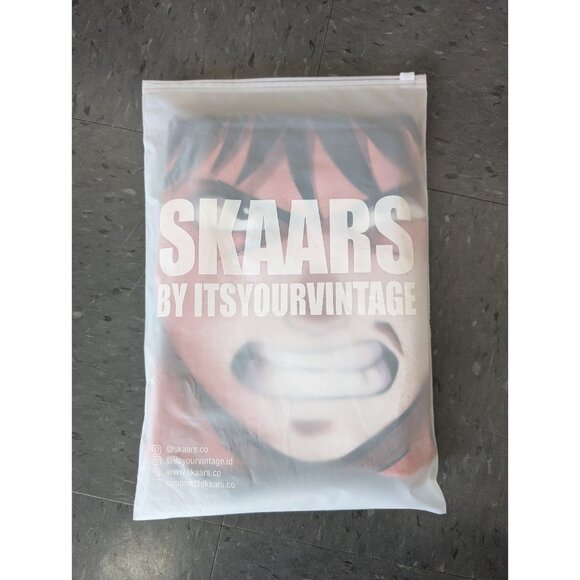 SKAARS AKIRA KANEDA Black T-shirt Mega Print Front Back Large NWT - Picture 9 of 9